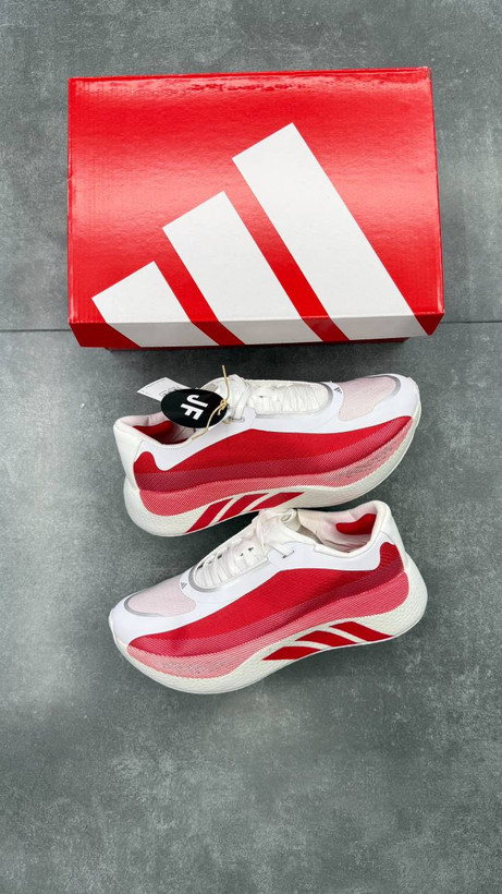 کفش کتانی وارداتی مردانه و زنانه آدیداس مدل Adidas Hyperboost (قرمز سفید)
