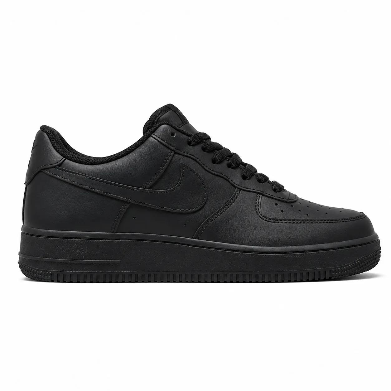 کفش وارداتی نایک ایر فورس 1 مشکی Nike Air Force1