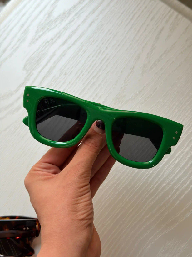 عینک وارداتی ریبن مگاویفر Ray-Ban Mega Wayfarer (سبز)