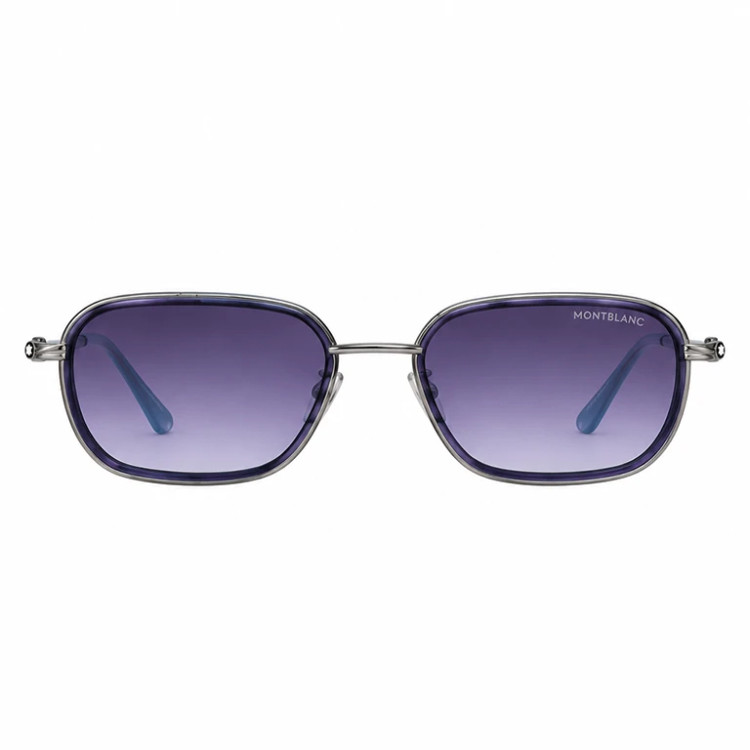 عینک آفتابی وارداتی مون بلان مدل Montblanc MB0160S (بنفش/زرد)