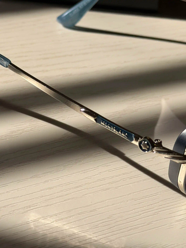 عینک آفتابی وارداتی مون بلان مدل Montblanc MB0160S (بنفش/زرد)