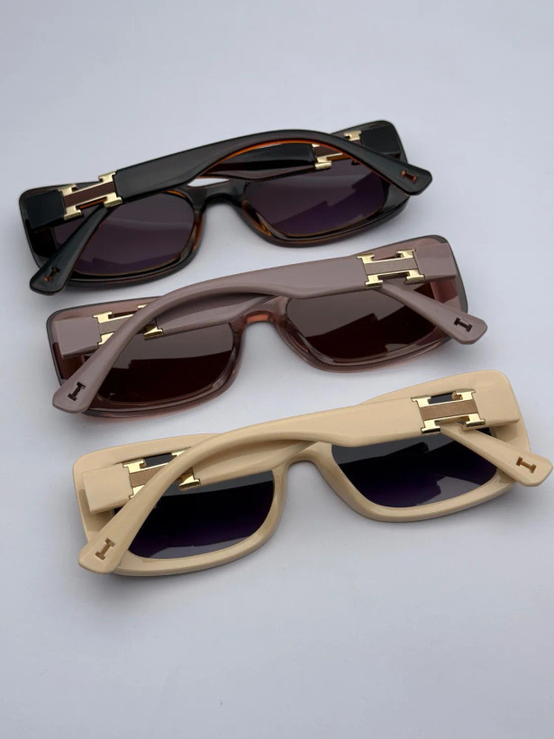 عینک وارداتی هرمس Hermès ( یراق فلزی طرح H )