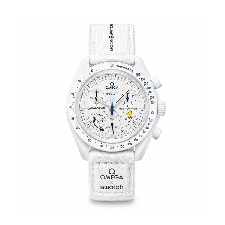 ساعت وارداتی امگا سواچ (مون سواچ) Omega Swatch MoonSwatch (اسنوپی سفید)
