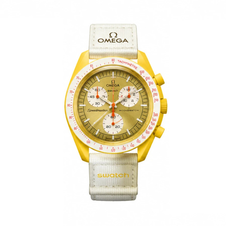 ساعت وارداتی امگا سواچ (مون سواچ) ماموریت به خورشید Omega Swatch MoonSwatch Sun