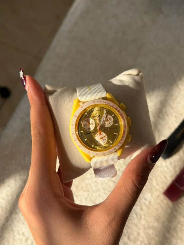ساعت وارداتی امگا سواچ (مون سواچ) ماموریت به خورشید Omega Swatch MoonSwatch Sun
