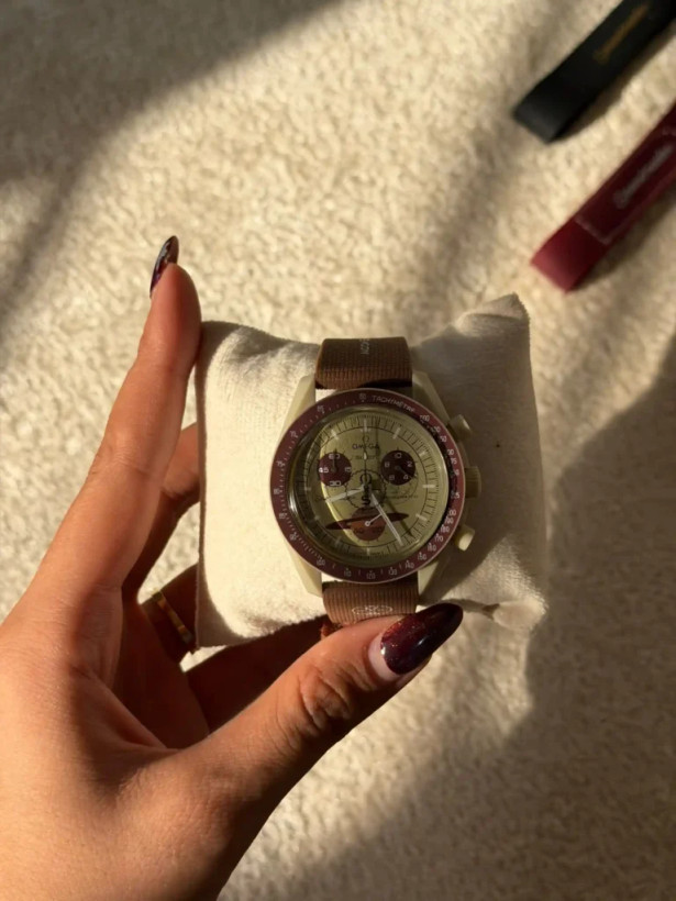 ساعت وارداتی امگا سواچ (مون سواچ) ماموریت به زحل Omega Swatch MoonSwatch Saturn