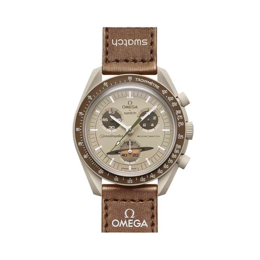 ساعت وارداتی امگا سواچ (مون سواچ) ماموریت به زحل Omega Swatch MoonSwatch Saturn