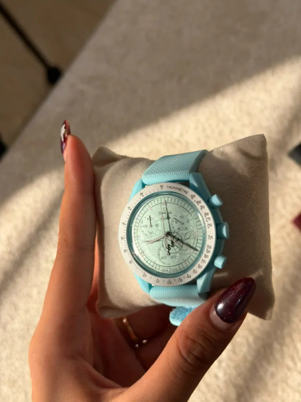 ساعت مچی وارداتی امگا سواچ (مون سواچ) ماموریت به اورانوس Omega Swatch MoonSwatch