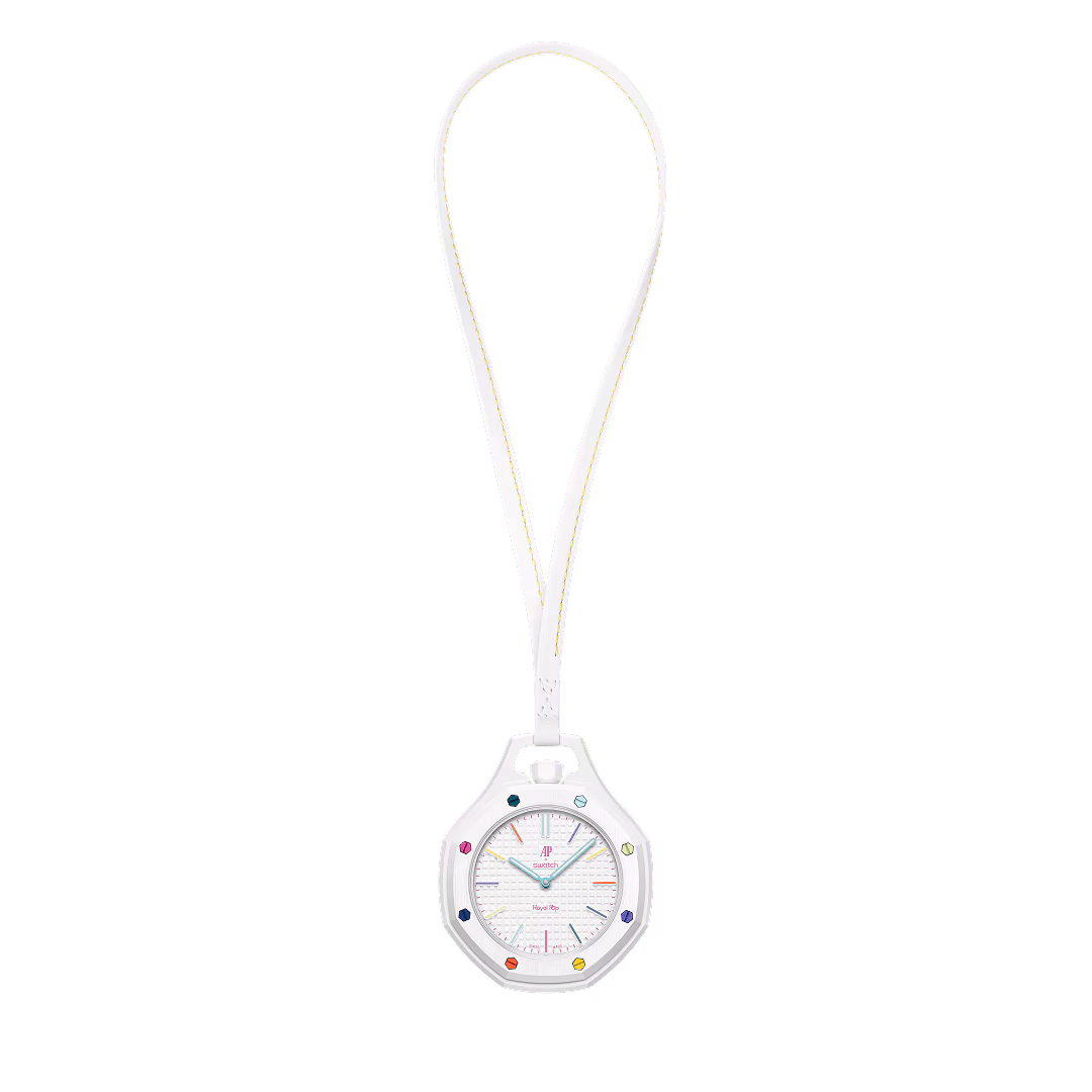 ساعت وارداتی (ای پی) سواچ AP x Swatch (سفید)