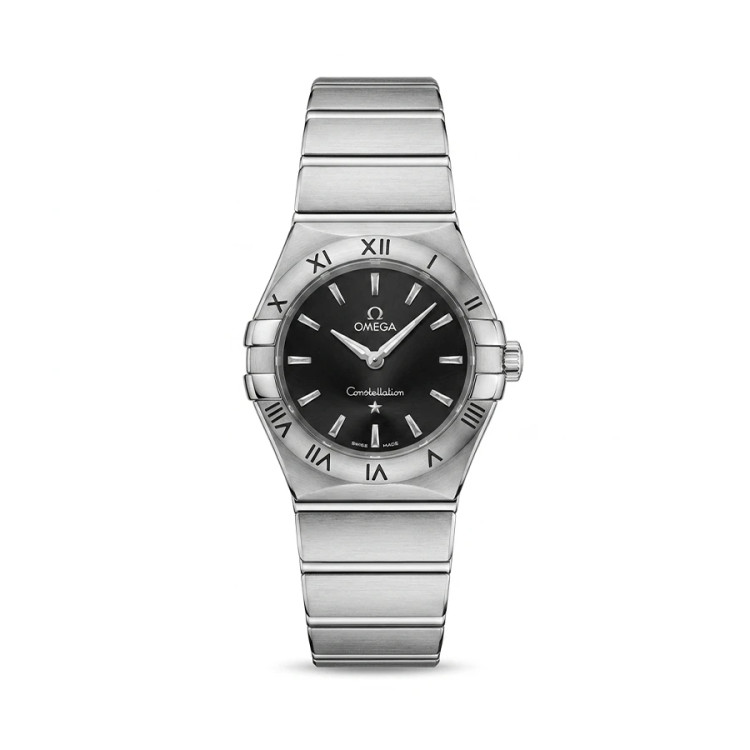 ساعت وارداتی (موتور ژاپن) امگا کانسلیشن Omega Constellation زنانه (مشکی)