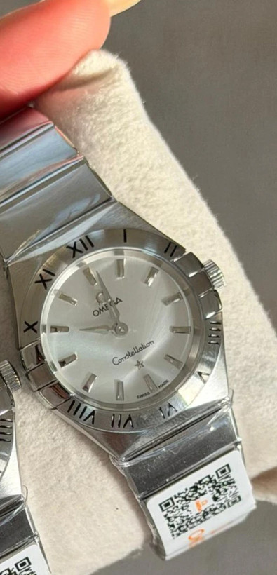 ساعت وارداتی (موتور ژاپن) امگا کانسلیشن Omega Constellation زنانه (سفید)