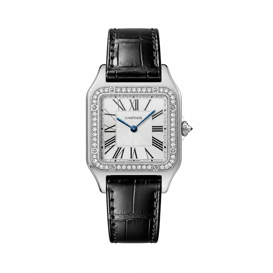 ساعت وارداتی مچی کارتیه مدل دومونت Cartier Dumont (نگین دار)