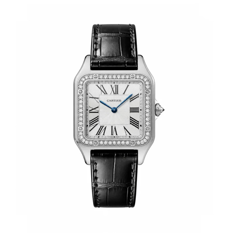 ساعت وارداتی مچی کارتیه مدل دومونت Cartier Dumont (نگین دار)