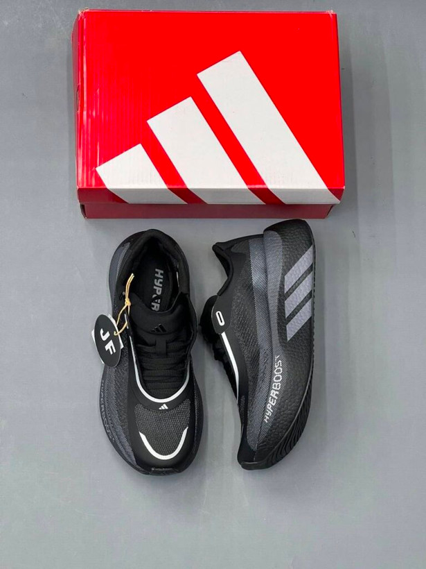 کفش کتانی وارداتی مردانه و زنانه آدیداس مدل Adidas Hyperboost (مشکی)
