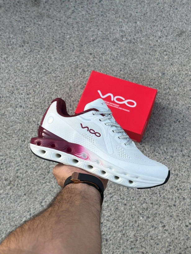 کفش کتانی وارداتی اسپرت زنانه ویکو (VICO) مدل رانینگ سبک (سفید)