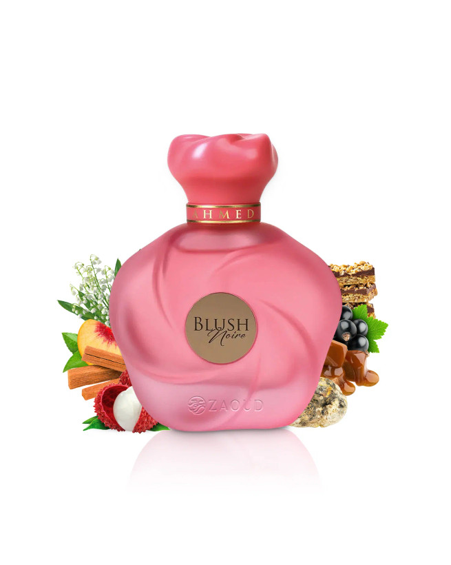 ادکلن بلش نویر زنانه برند احمد المغربی Ahmed Al Maghribi Blush Noire 75 ml اورجینال
