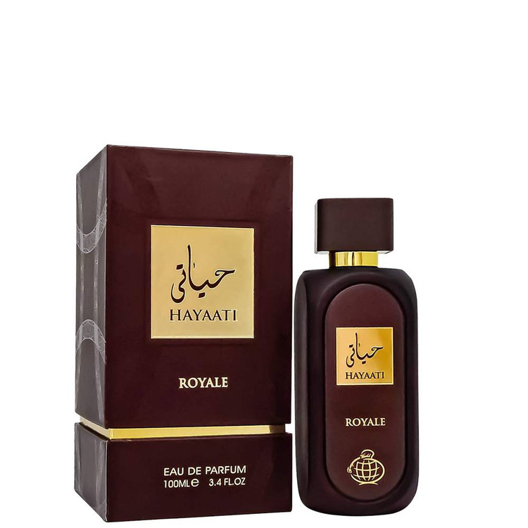 ادکلن حیاتی رویال (زرشکی) فرگرانس ورلد Fragrance World Hayaati Royale