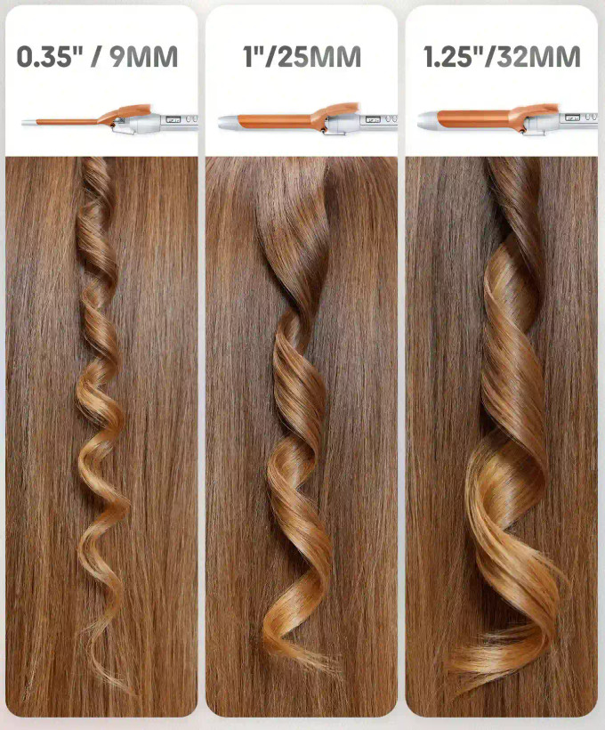 فر مو بابلیس (کرلی) شیگلم مدل آیرون کرل Sheglam Curling Iron سایز 32 (اورجینال)