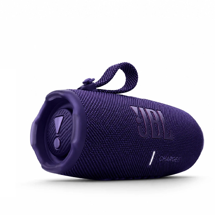 اسپیکر بلوتوثی قابلحمل جی بی ال مدل JBL Charge 6 (بنفش)