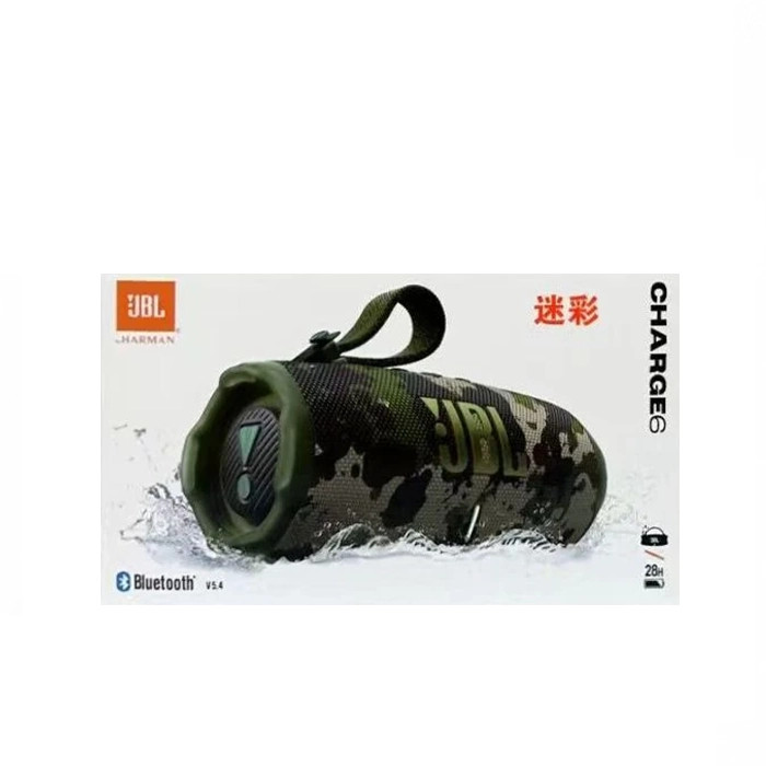 اسپیکر بلوتوثی قابلحمل جی بی ال مدل JBL Charge 6 (ارتشی)