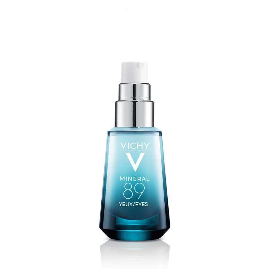 سرم و بوستر دور چشم آبرسان و ضدتیرگی ویشی مدل مینرال ۸۹ (Vichy Minéral 89 Eyes) 15ml اورجینال