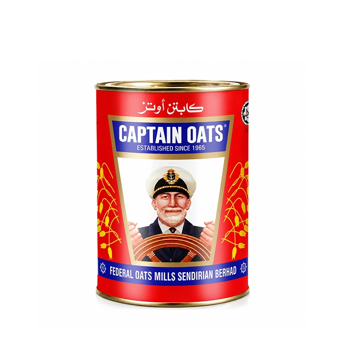 جو دوسر پرک صبحانه کاپیتان اوتس Captain Oats قوطی فلزی 500 گرم (اورجینال)