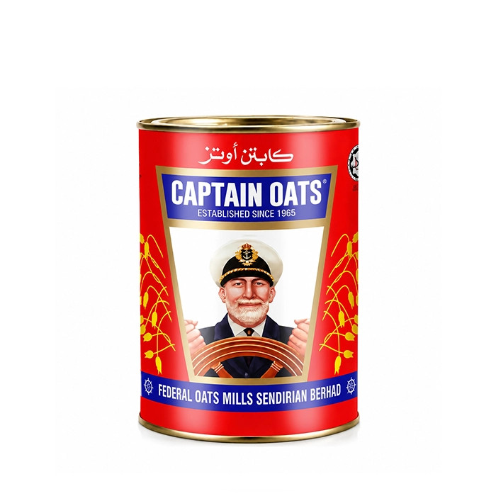 جو دوسر پرک صبحانه کاپیتان اوتس Captain Oats قوطی فلزی 500 گرم (اورجینال)