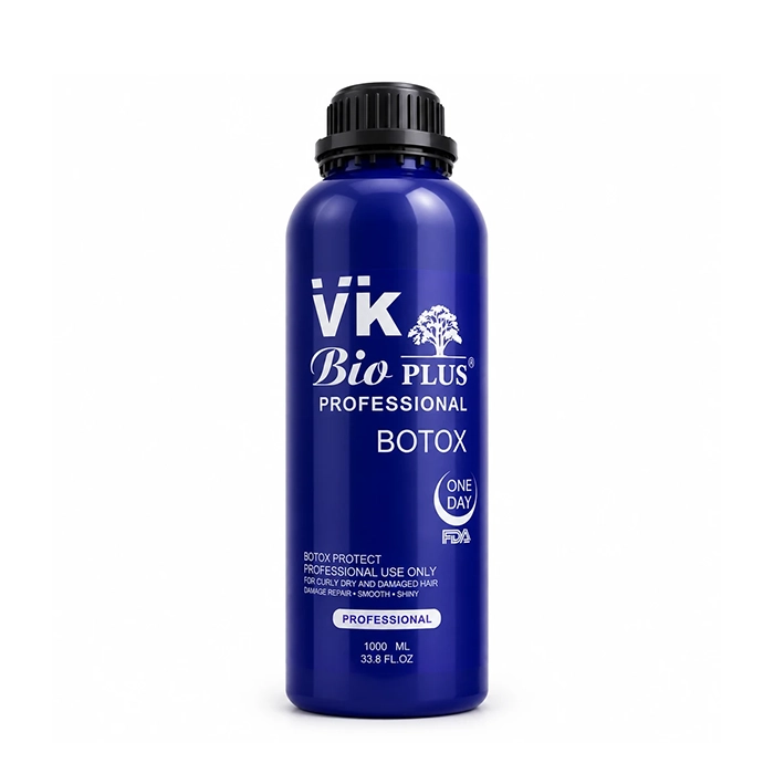 بوتاکس مو حرفه‌ای VK Bio Plus مدل One Day (احیاکننده و ضد وز) حجم 1000ml اورجینال