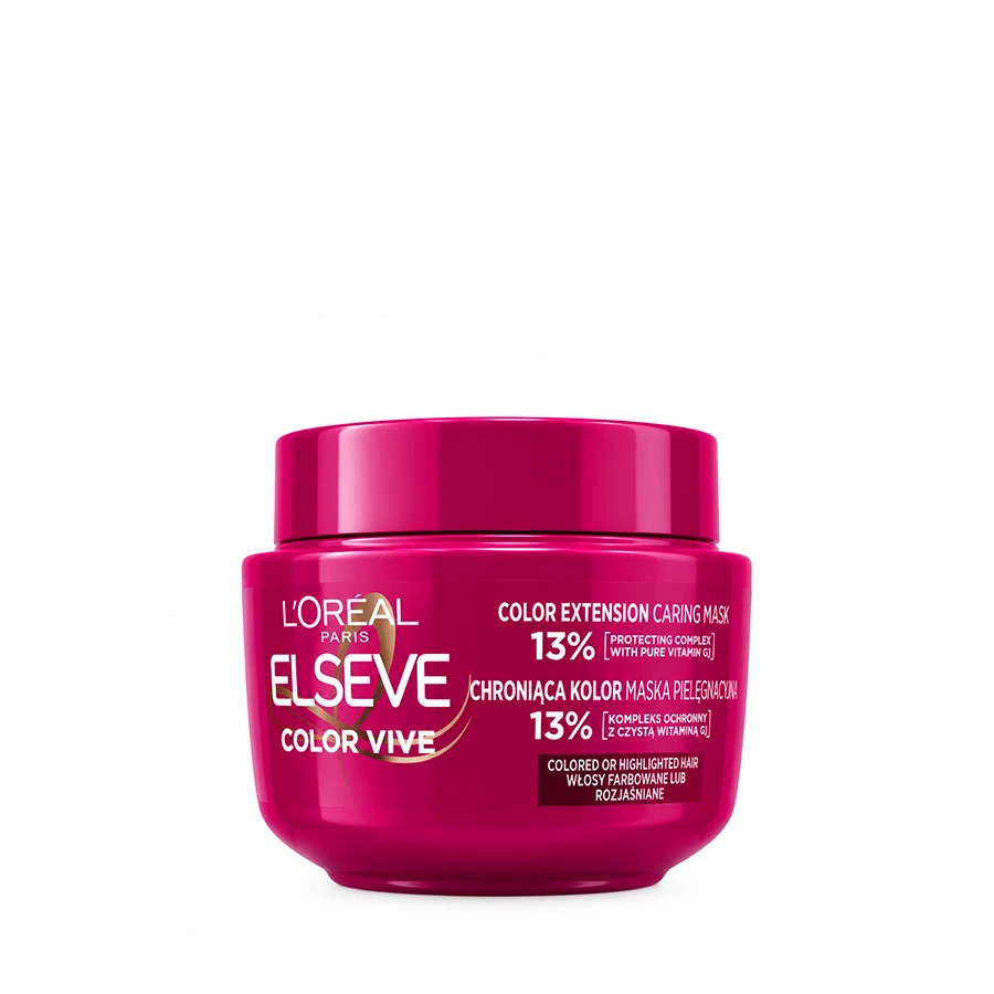 ماسک مو لورال السو مدل کالر وایو L’Oréal Elseve Color Vive Mask قرمز (اورجینال)