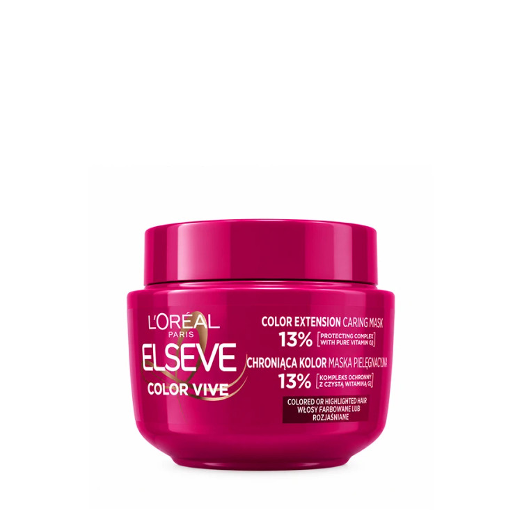 ماسک مو لورال السو مدل کالر وایو L’Oréal Elseve Color Vive Mask قرمز (اورجینال)