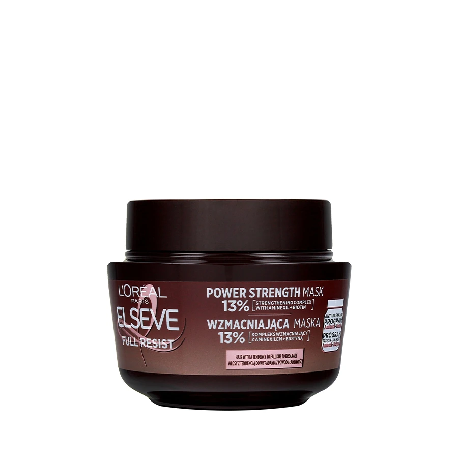 ماسک مو لورال السو مدل فول رزیست L’Oréal Elseve Full Resist Mask قهوه ای (اورجینال)