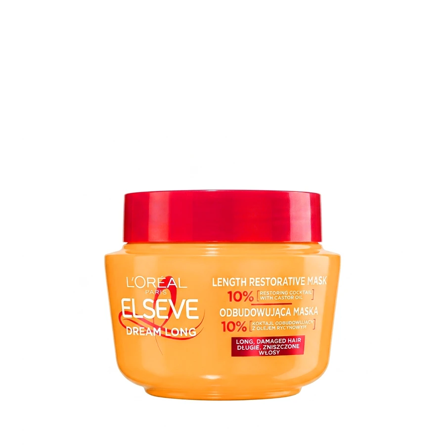 ماسک مو لورال السو مدل دریم لانگ L’Oréal Elseve Dream Long Mask نارنجی(اورجینال)