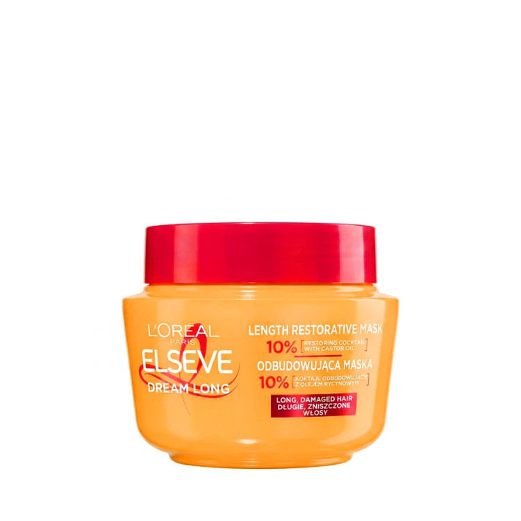 ماسک مو لورال السو مدل دریم لانگ L’Oréal Elseve Dream Long Mask نارنجی(اورجینال)
