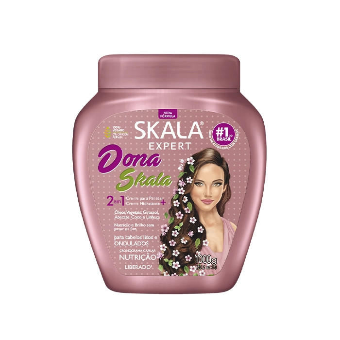 ماسک مو داخل حمام 2×1 اسکالا Dona Skala حجم ۱۰۰۰ گرم (اورجینال)