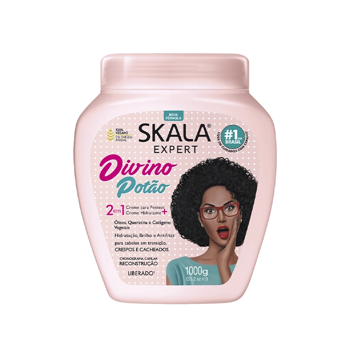 ماسک مو داخل حمام 2×1 اسکالا Skala Divino Potao حجم ۱۰۰۰ گرم (اورجینال)
