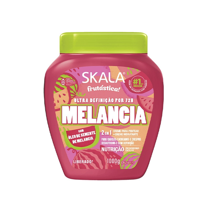ماسک مو داخل حمام اسکالا 2×1 هندوانه Skala Melancia حجم ۱۰۰۰ گرم (اورجینال)