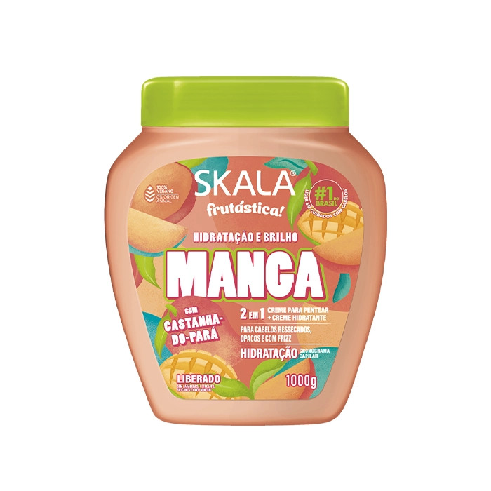 ماسک مو داخل حمام اسکالا 2×1 انبه Skala Manga حجم ۱۰۰۰ گرم (اورجینال)