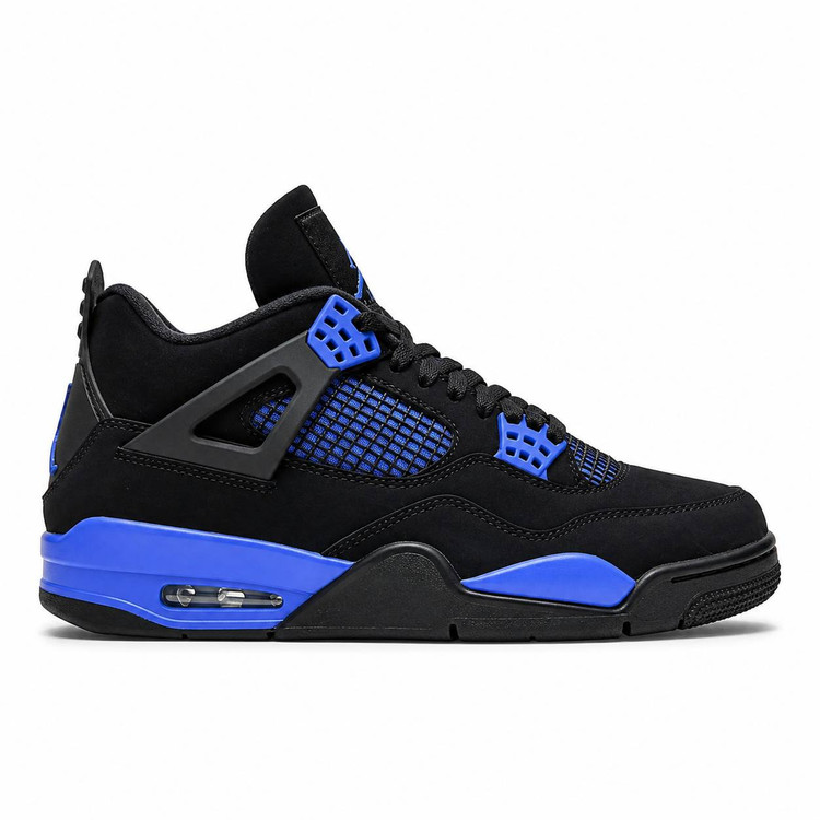 کفش کتونی وارداتی نایک ایر جردن 4 رترو Nike Air Jordan 4 Retro (بنفش و مشکی)
