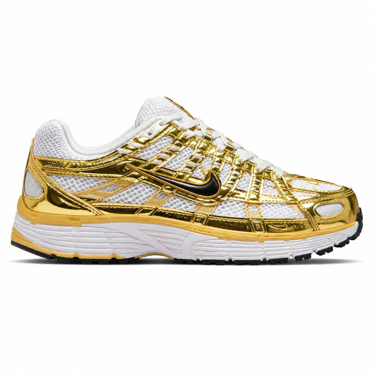کفش کتانی وارداتی نایک مدل Nike P 6000 پیاده‌روی روزانه استایل‌های خیابانی (طلایی)