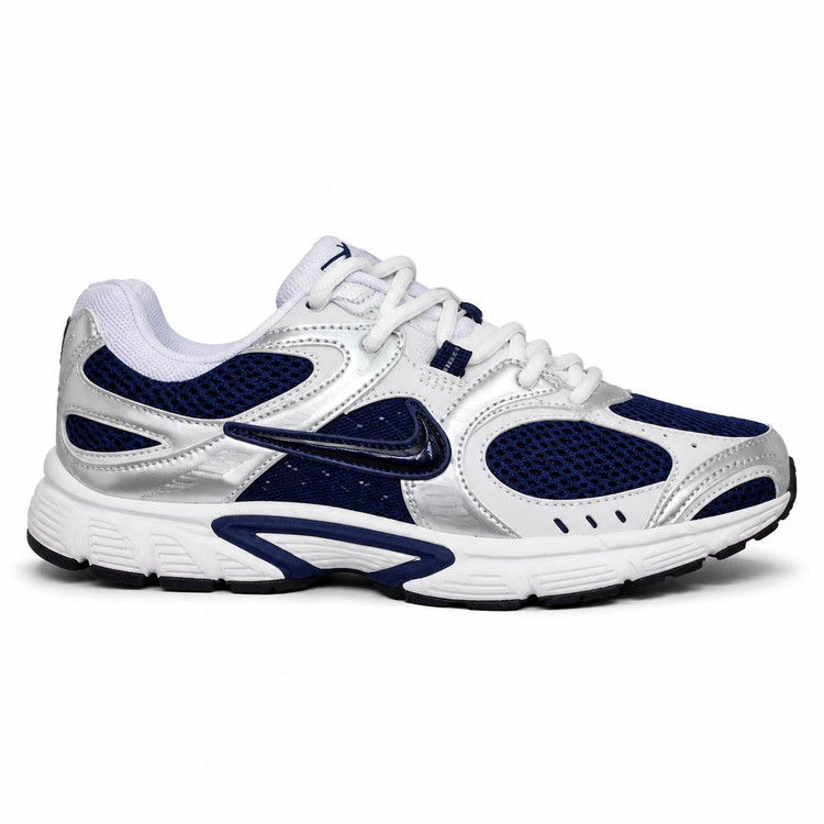 کفش وارداتی مخصوص پیادهروی و رانینگ نایکی Nike مدل P-6000 ( سفید و سرمهای)