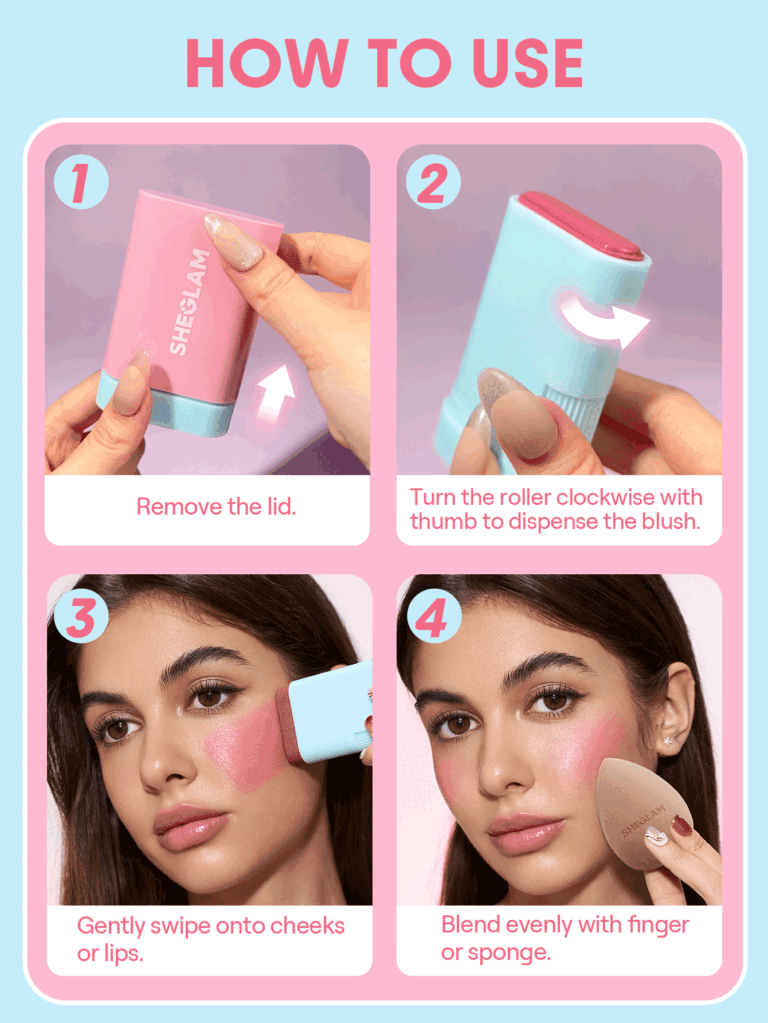 رژگونه استیکی مدل Glass Glow Blush Stick – Stunner (اورجینال)
