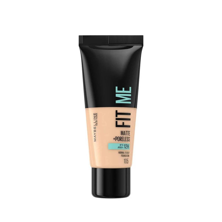کرم پودر مدل فیت می Fit Me Matte + Poreless کد 105 (اورجینال)