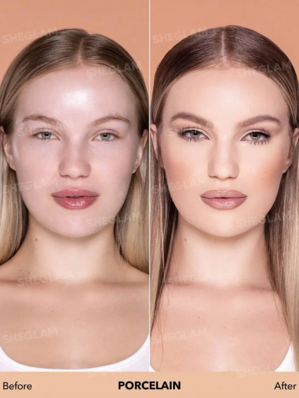 کرم پودر مات مدل Complexion Foundation Pro رنگ Porcelain (اورجینال)