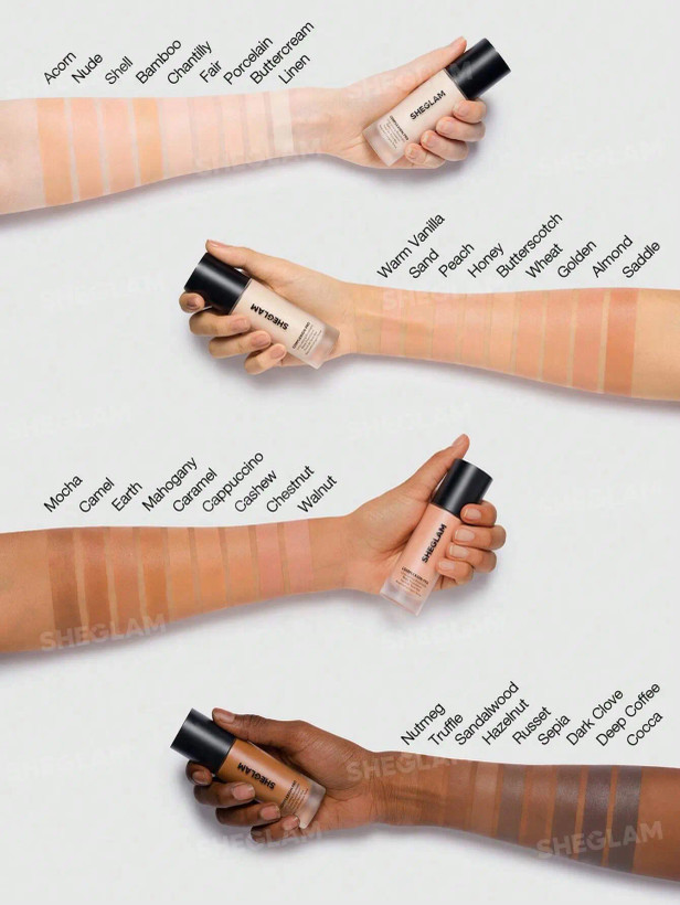 کرم پودر مات مدل Complexion Foundation Pro رنگ Porcelain (اورجینال)