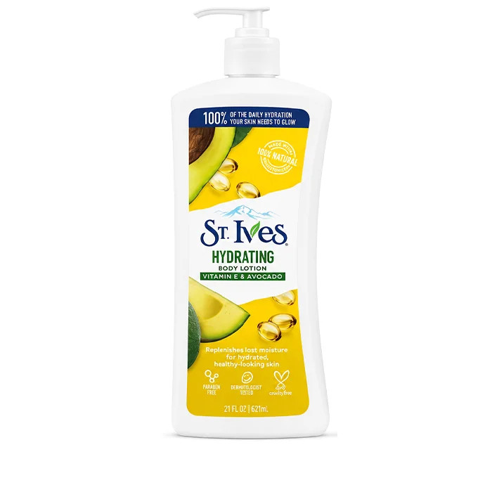 لوسیون بدن آبرسان و طراوت بخش ویتامین E و آواکادو Vitamin E & Avocado حجم 621 میلی لیتر (اورجینال)