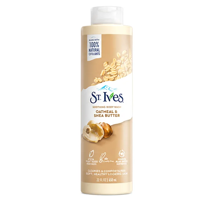 شامپو بدن طراوت بخش شیباتر و جو دوسر Oatmeal & Shea Butter حجم ۶۵۰ میلی‌لیتر (اورجینال)