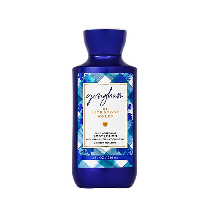 لوسیون بدن بس اند بادی ورکز bath & body works lotion مدل gingham (اورجینال)