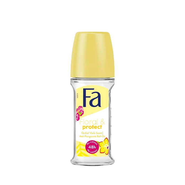 مام رول ضد تعریق فا FA مدل Floral & protec ماندگاری ۴۸ ساعته (اورجینال)