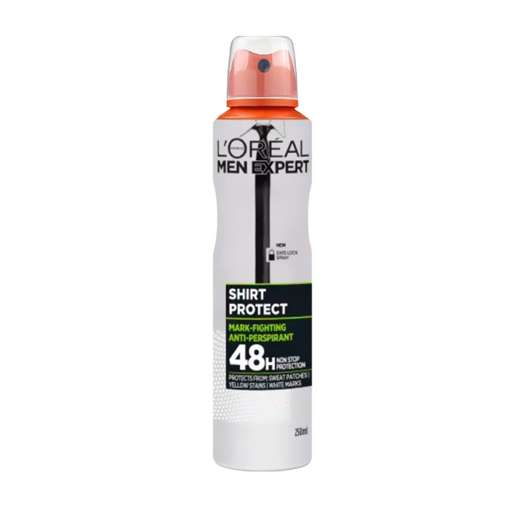 اسپری ضد تعریق اورال مردانه 250ml مدل SHIRT PROTECT (اورجینال)