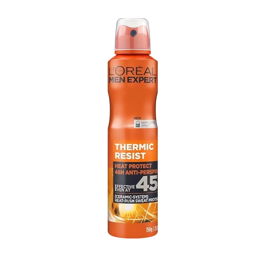اسپری ضد تعریق اورال مردانه 250ml مدل THERMIC RESIST(اورجینال)